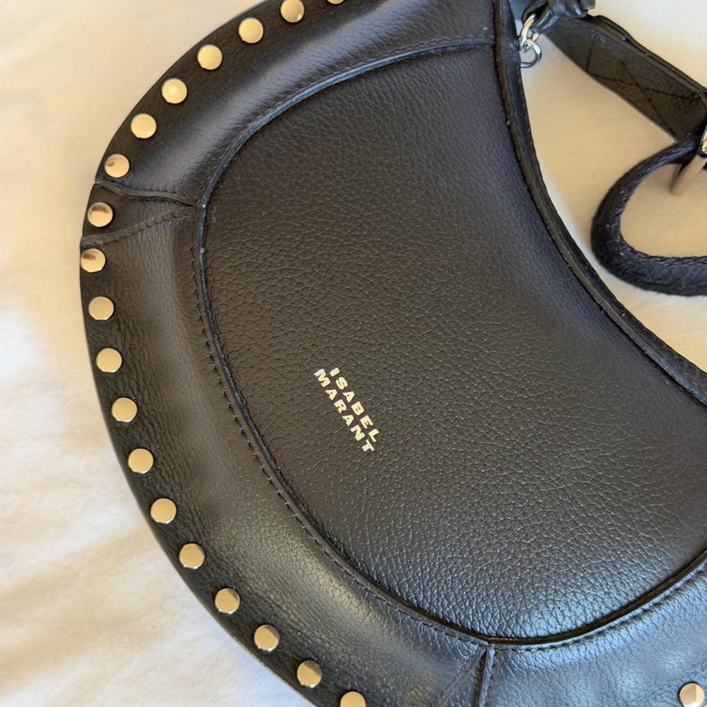 Isabel Marant Mini Moon Leather Shoulder Bag View 5